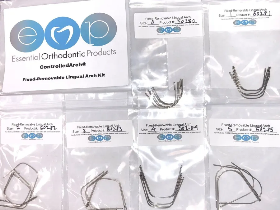 Fixed-Removable Lingual Arch Master Kit