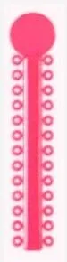 Watermelon Ligature Ties