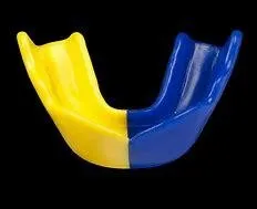 Pro-Form Mouthguard   12/pkg  BLUE/YELLOW