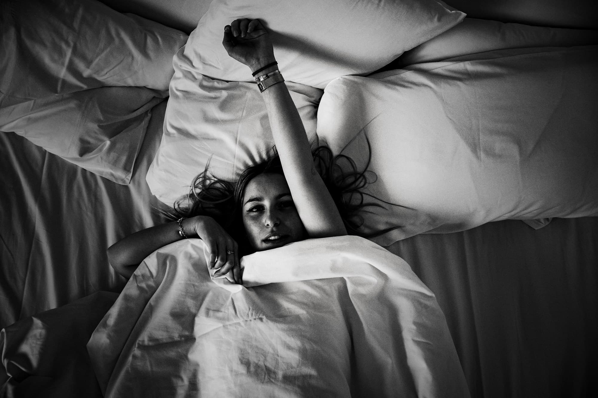 Awake at night, unable to sleep