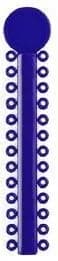 Indigo Ligature Ties